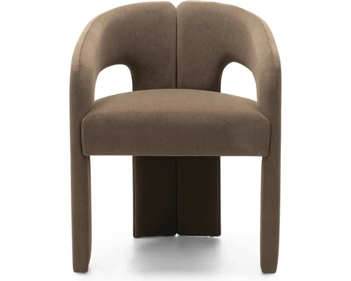 Designové křeslo Castelo moka