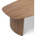 Oválný jídelní stůl Oriento 200 cm ořech
