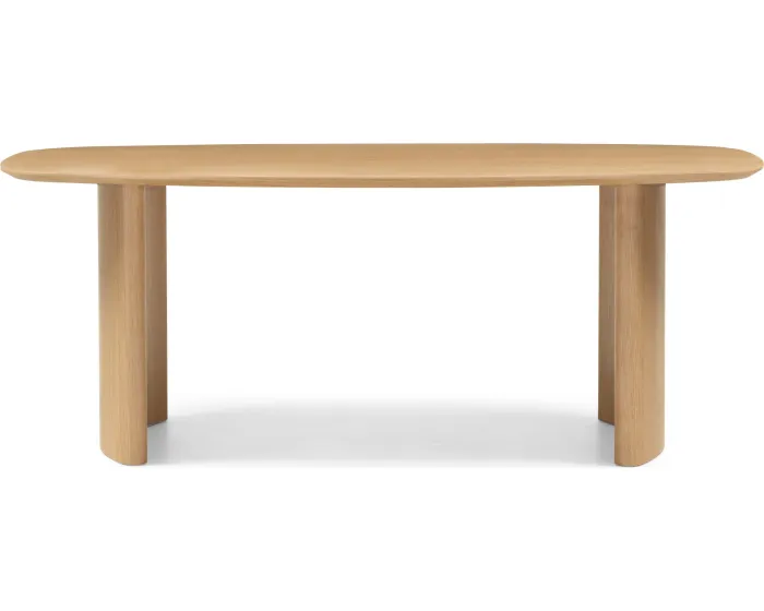 Oválný jídelní stůl Oriento 200 cm dub přírodní