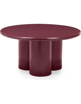 Konferenční stolek Everett 80 cm vínový