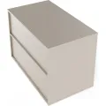 Závěsná skříňka pod umyvadlo Mossy s deskou 80 cm kašmírová