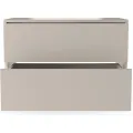 Závěsná skříňka pod umyvadlo Mossy s deskou 80 cm kašmírová