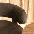 Designové křeslo Dolce espresso/ořech