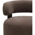 Designové křeslo Dolce espresso/ořech