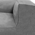 Rohový modul zahradní pohovky Vacuum 105 cm šedý