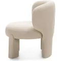 Designové křeslo Elaine boucle béžové