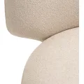 Designové křeslo Elaine boucle béžové