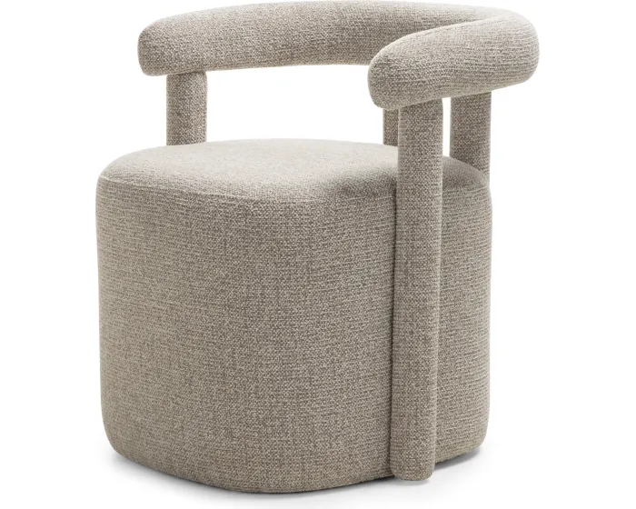 Designové křeslo Glen šedé