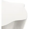 Odkládací stolek Bow 49 cm šedo-béžový lesklý