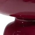 Odkládací stolek Logan 40 cm bordó lesklý