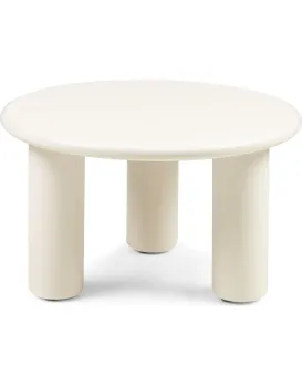 Konferenční stolek Blair 60 cm krémový