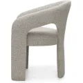 Designové čalouněné jídelní křeslo Nuria béžovokrémové