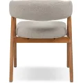 Designová jídelní židle Giovani z masivu hnědá