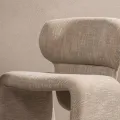 Designová jídelní židle Nabila béžová