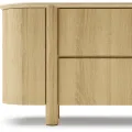 Komoda Segretto 160 cm travertin/dub přírodní
