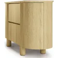 Komoda Segretto 160 cm travertin/dub přírodní