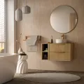Závěsný koupelnový regál Avila 20 cm dub Cremona Torro