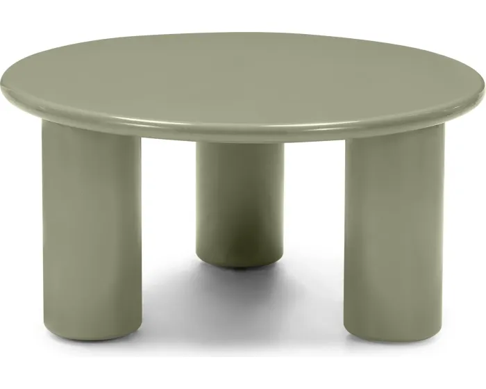 Konferenční stolek Blair 80 cm olivový