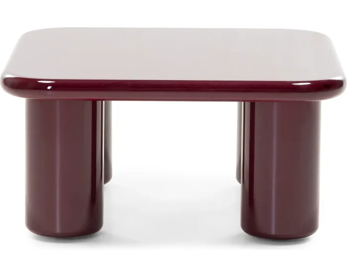 Konferenční stolek Cherry 70 cm vínový/třešňový