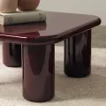 Konferenční stolek Cherry 70 cm vínový/třešňový