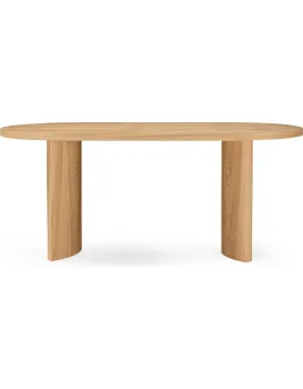 Oválný jídelní stůl Portofino 180 cm jasan