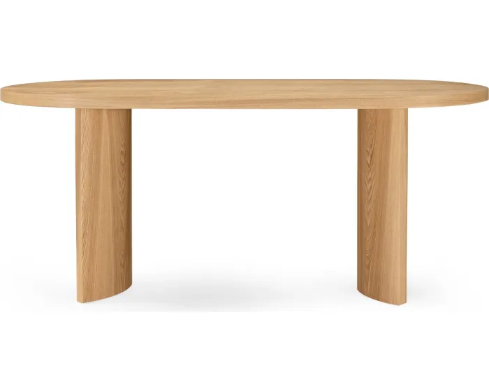 Oválný jídelní stůl Portofino 180 cm jasan