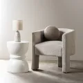 Designové křeslo LORRAINE světle béžové
