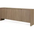 Komoda Moku 200 cm dub perleťový