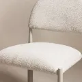 Čalouněná jídelní židle Maze béžovošedá