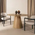 Jídelní stůl Stella 120 cm přírodní hnědý