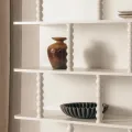 Knihovna Perla 120 cm bílá