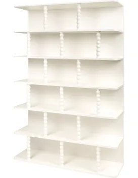 Knihovna Perla 120 cm bílá