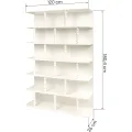 Knihovna Perla 120 cm bílá