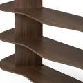 Nízká knihovna Rheo 160 cm ořech Villa