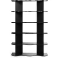 Knihovna Rheo 120 cm černá