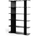 Knihovna Rheo 120 cm černá