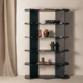 Knihovna Rheo 120 cm černá