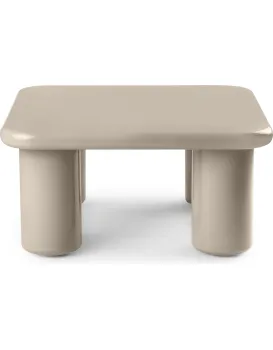 Konferenční stolek Cherry 70 cm tmavě béžový