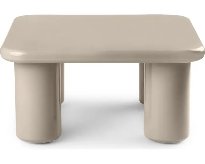 Konferenční stolek Cherry 70 cm tmavě béžový