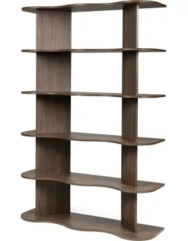 Knihovna Rheo 120 cm ořech Villa