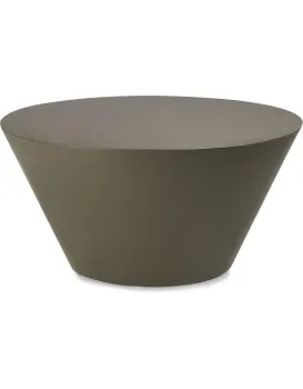 Konferenční stolek Eclipso 80 cm zeleno-šedý