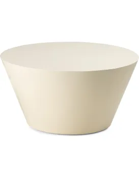 Konferenční stolek Eclipso 60 cm krémově-bílý