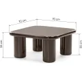 Konferenční stolek Cherry 70 cm čokoládový
