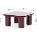 Konferenční stolek Cherry 70 cm vínový/třešňový