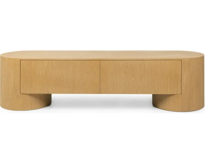 TV stolek Aspen 200 cm dub přírodní