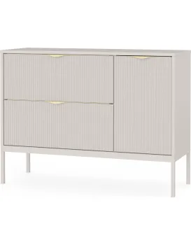 Skříňka pod umyvadlo Livia s deskou 100 cm kašmírová