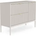 Skříňka pod umyvadlo Livia s deskou 100 cm kašmírová