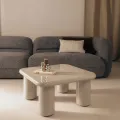 Konferenční stolek Cherry 70 cm tmavě béžový