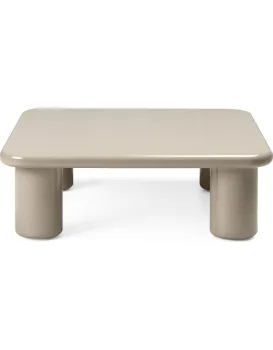 Konferenční stolek Cherry 90 cm tmavě béžový