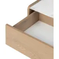 Noční stolek Tanami 53,2 cm dub Cremona Torro/mramor